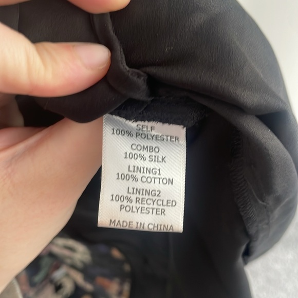 LA LIGNE Maria Patchwork Floral Dress, EUC, Size Small - Picture 10 of 10